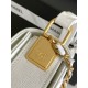 Perfette Qualità Repliche Borsa piccola con patta e manico superiore AS4038 Bianco Imitazione
