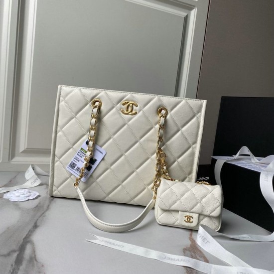 Replica perfetta Borsa piccola AS4940 Bianco Imitazione Outlet Online