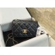 Miglior Falso Borsa Vintage con patta nera AS2615 Economiche Premium