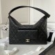 Miglior Falso Borsa hobo in pelle di vitello media nera AS4339 Economiche Premium