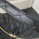 Miglior Falso Borsa hobo in pelle di vitello media nera AS4339 Economiche Premium