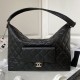 Miglior Falso Borsa hobo in pelle di vitello media nera AS4339 Economiche Premium