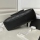 Miglior Falso Borsa hobo in pelle di vitello piccola nera AS4347 Economiche Premium