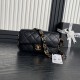 Replica perfetta Borsa piccola con patta in pelle di agnello AS5167 Nera Imitazione Outlet Online