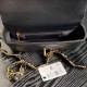Replica perfetta Borsa piccola con patta in pelle di agnello AS5167 Nera Imitazione Outlet Online