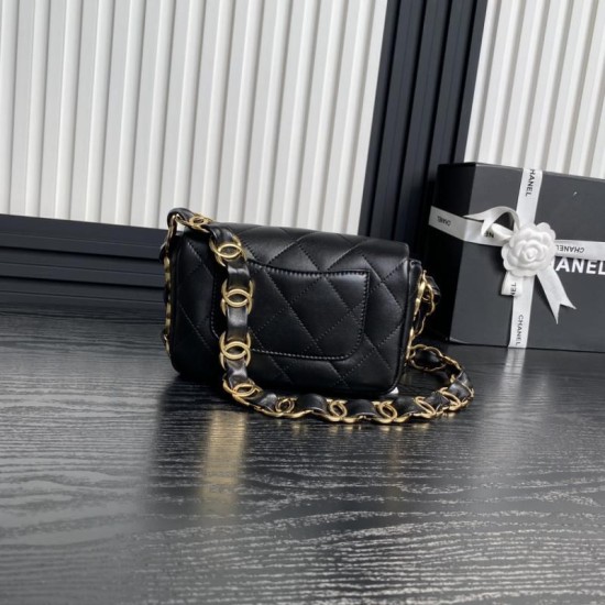 Replica perfetta Borsa piccola con patta in pelle di agnello AS5174 Imitazione Outlet Online