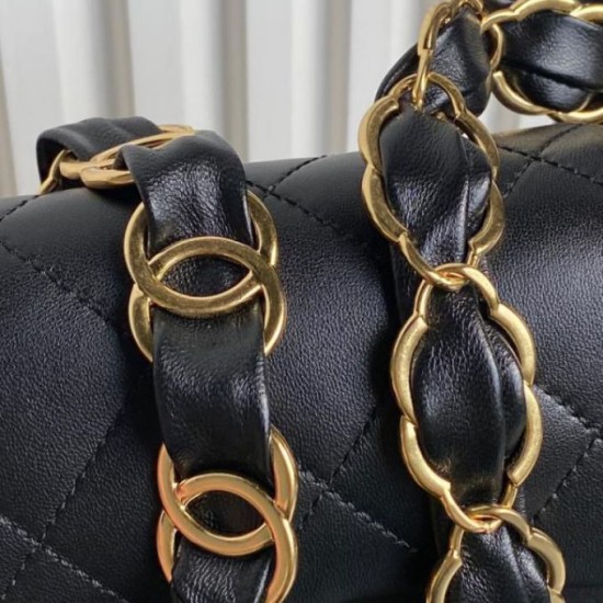 Replica perfetta Borsa piccola con patta in pelle di agnello AS5174 Imitazione Outlet Online