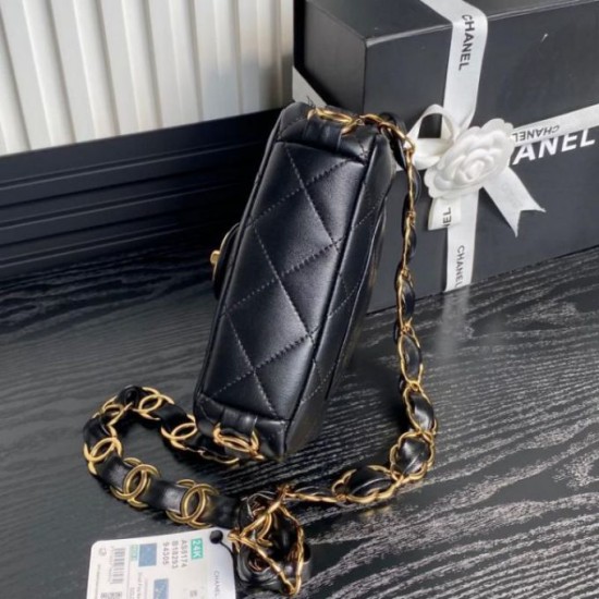 Replica perfetta Borsa piccola con patta in pelle di agnello AS5174 Imitazione Outlet Online
