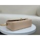 Replica perfetta Borsa vintage con patta in pelle di agnello Beige A2221 Imitazione Outlet Online