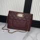 Replica perfetta 24B Clutch con catena Vanity AS5038/AS5036 Borgogna Imitazione Outlet Online