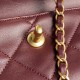 Replica perfetta 24B Clutch con catena Vanity AS5038/AS5036 Borgogna Imitazione Outlet Online