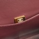 Replica perfetta 24B Clutch con catena Vanity AS5038/AS5036 Borgogna Imitazione Outlet Online