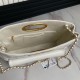 Migliore Repliche 24B Clutch con catena Vanity AS5038/AS5036 Beige Economiche Outlet Online