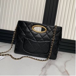 Miglior Falso 24B Clutch con catena Vanity AS5038/AS5036 Nero Economiche Premium