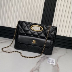 Miglior Falso 24B Clutch con catena Vanity AS5038/AS5036 Nero Economiche Premium