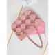 Migliore Repliche Maxi Shopping Raffia Coco Beach Borsa AS4576 Rosa Economiche Outlet Online