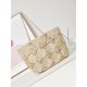Replica perfetta Maxi Shopping Raffia Coco Beach Borsa AS4576 Beige Imitazione Outlet Online