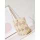 Replica perfetta Maxi Shopping Raffia Coco Beach Borsa AS4576 Beige Imitazione Outlet Online