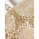 Replica perfetta Maxi Shopping Raffia Coco Beach Borsa AS4576 Beige Imitazione Outlet Online