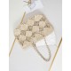 Replica perfetta Maxi Shopping Raffia Coco Beach Borsa AS4576 Beige Imitazione Outlet Online