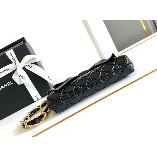 Migliore Repliche Borsa piccola con manico superiore AS4959 Nero Economiche Outlet Online