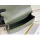 Replica perfetta Mini flap Borsa con manico superiore Borsa AS5043/AS5032 Verde Imitazione Outlet Online