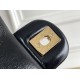 Miglior Falso Mini flap Borsa con manico superiore Borsa AS5043/AS5032 Nero Economiche Premium