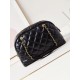 Miglior Falso 24A Maxi Bowling Borsa Washed Denim AS4812 Nero Economiche Premium