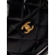 Miglior Falso 24A Maxi Bowling Borsa Washed Denim AS4812 Nero Economiche Premium