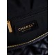Miglior Falso 24A Maxi Bowling Borsa Washed Denim AS4812 Nero Economiche Premium