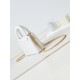Miglior Falso 23K Kelly Mini shopping Borsa AS4416 Bianco Economiche Premium