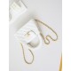 Miglior Falso 23K Kelly Mini shopping Borsa AS4416 Bianco Economiche Premium