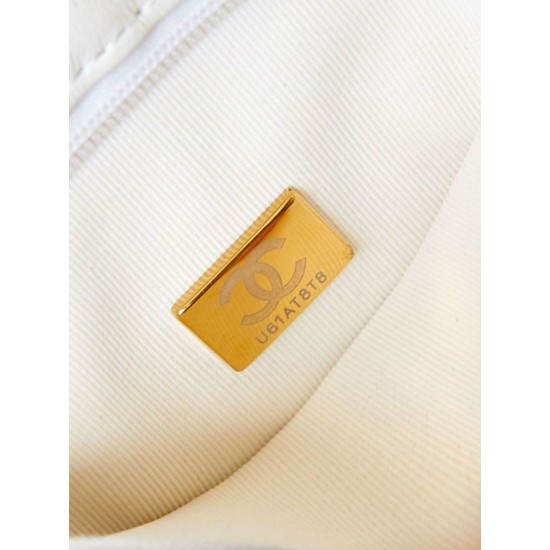 Miglior Falso 23K Kelly Mini shopping Borsa AS4416 Bianco Economiche Premium