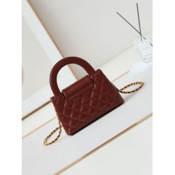 Miglior Falso 23K Kelly Mini shopping Borsa AS4416 Rosso Economiche Premium