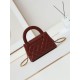 Miglior Falso 23K Kelly Mini shopping Borsa AS4416 Rosso Economiche Premium