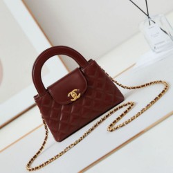 Miglior Falso 23K Kelly Mini shopping Borsa AS4416 Rosso Economiche Premium