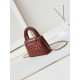 Miglior Falso 23K Kelly Mini shopping Borsa AS4416 Rosso Economiche Premium