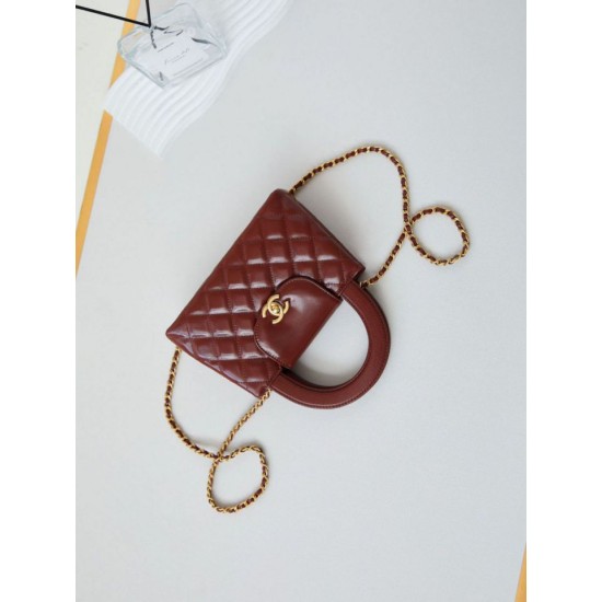 Miglior Falso 23K Kelly Mini shopping Borsa AS4416 Rosso Economiche Premium