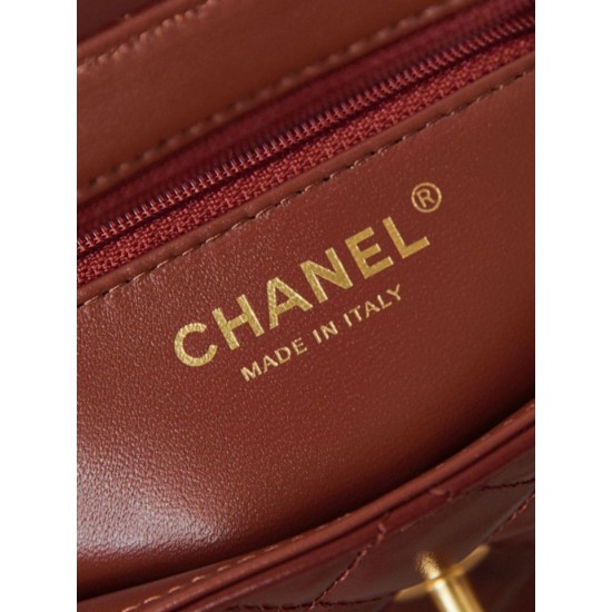 Miglior Falso 23K Kelly Mini shopping Borsa AS4416 Rosso Economiche Premium