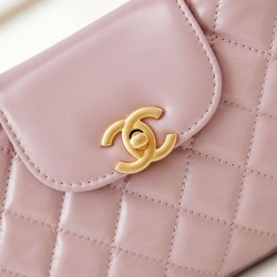 Perfette Qualità Repliche 23K Kelly Mini shopping Borsa AS4416 Rosa Imitazione
