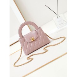 Perfette Qualità Repliche 23K Kelly Mini shopping Borsa AS4416 Rosa Imitazione