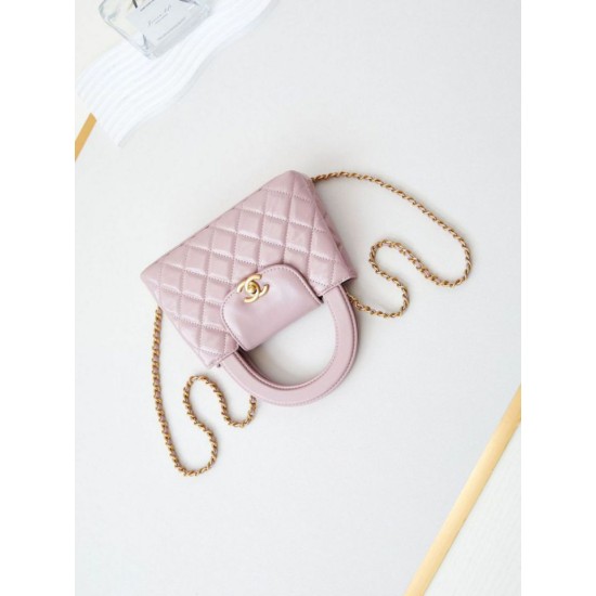 Perfette Qualità Repliche 23K Kelly Mini shopping Borsa AS4416 Rosa Imitazione