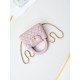 Perfette Qualità Repliche 23K Kelly Mini shopping Borsa AS4416 Rosa Imitazione