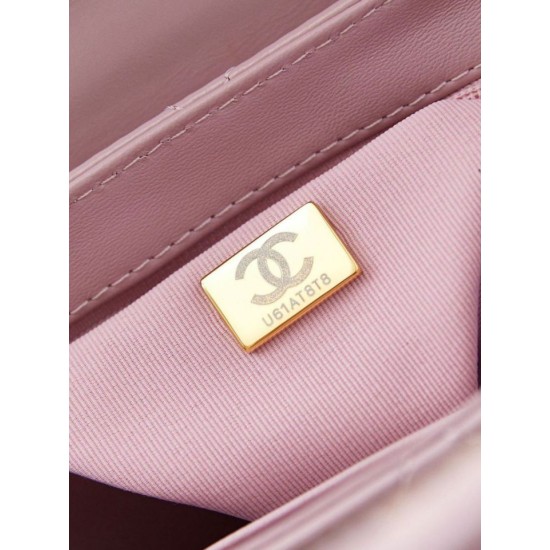 Perfette Qualità Repliche 23K Kelly Mini shopping Borsa AS4416 Rosa Imitazione