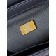 Replica perfetta 23K Kelly Mini shopping Borsa AS4416 Grigio scuro Imitazione Outlet Online