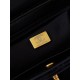 Migliore Repliche 23K Kelly Mini shopping Borsa AS4416 Lana Nero Economiche Outlet Online