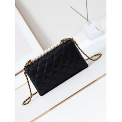 Migliore Repliche Flap Chain Borsa AS4997 Nero Economiche Outlet Online