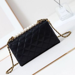 Migliore Repliche Flap Chain Borsa AS4997 Nero Economiche Outlet Online
