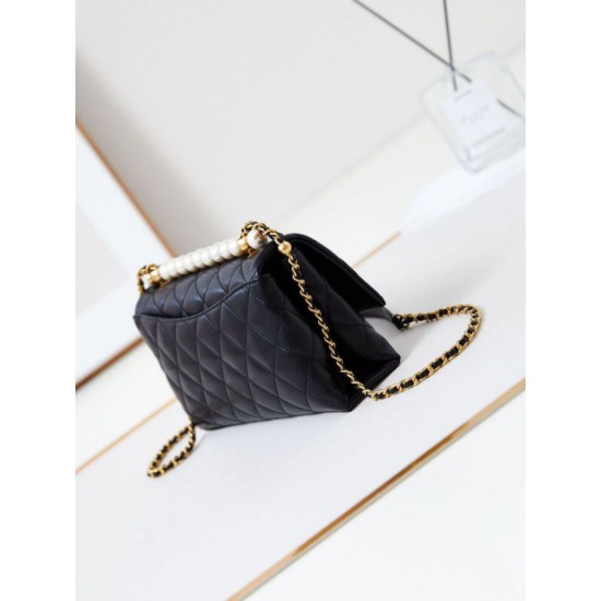 Migliore Repliche Flap Chain Borsa AS4997 Nero Economiche Outlet Online