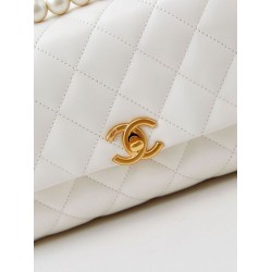 Replica perfetta Flap Chain Borsa AS4997 Bianco Imitazione Outlet Online